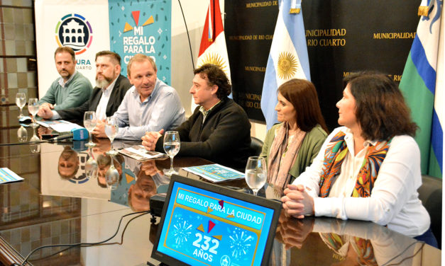 232° Aniversario de Rio Cuarto: agenda de actividades