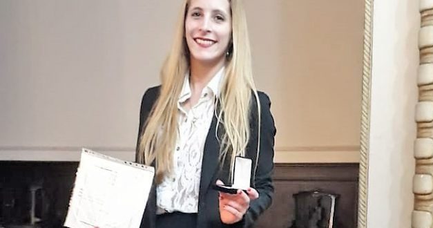 Una de las mejores egresadas de Química del país es de la UNRC