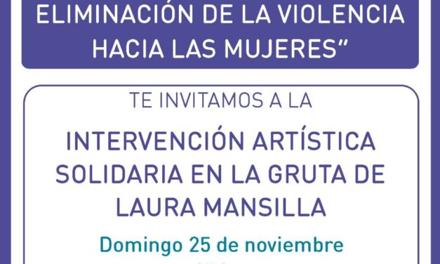 Río Cuarto: Intervención Artística Solidaria en la Gruta de la Capilla Cristo Obrero