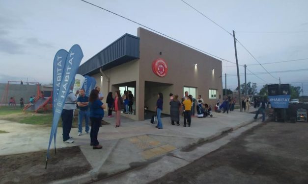 Berrotarán: se inauguró el centro vecinal del barrio Municipal