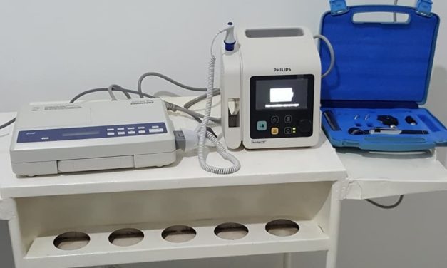 Las Acequias: entrega de equipamiento para el hospital