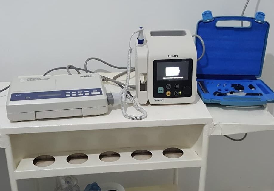 Las Acequias: entrega de equipamiento para el hospital
