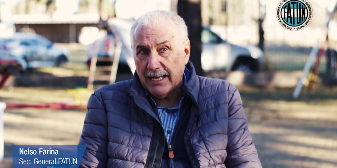 Pesar en la comunidad universitaria por la muerte del dirigente sindical nodocente Nelso Farina