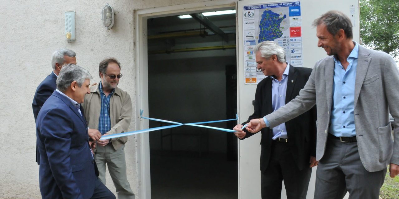 Se inauguró en la UNRC el Nodo de interconexión de la Red Nacional de Internet