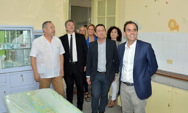 Maternidad Kowalk: se inauguraron las obras de remodelación