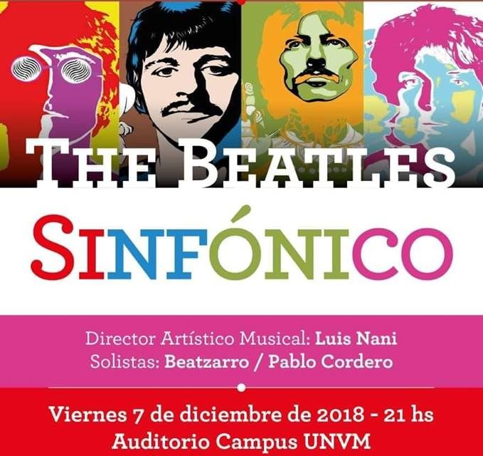 La Orquesta Sinfónica Villa María presenta “The Beatles Sinfónico”