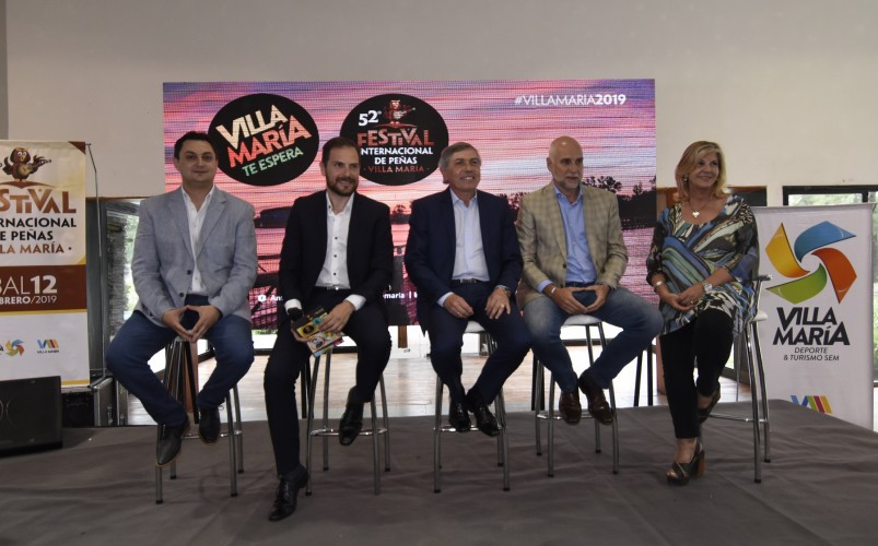 Presentación Oficial de la grilla de artistas del Festival Internacional de Peñas
