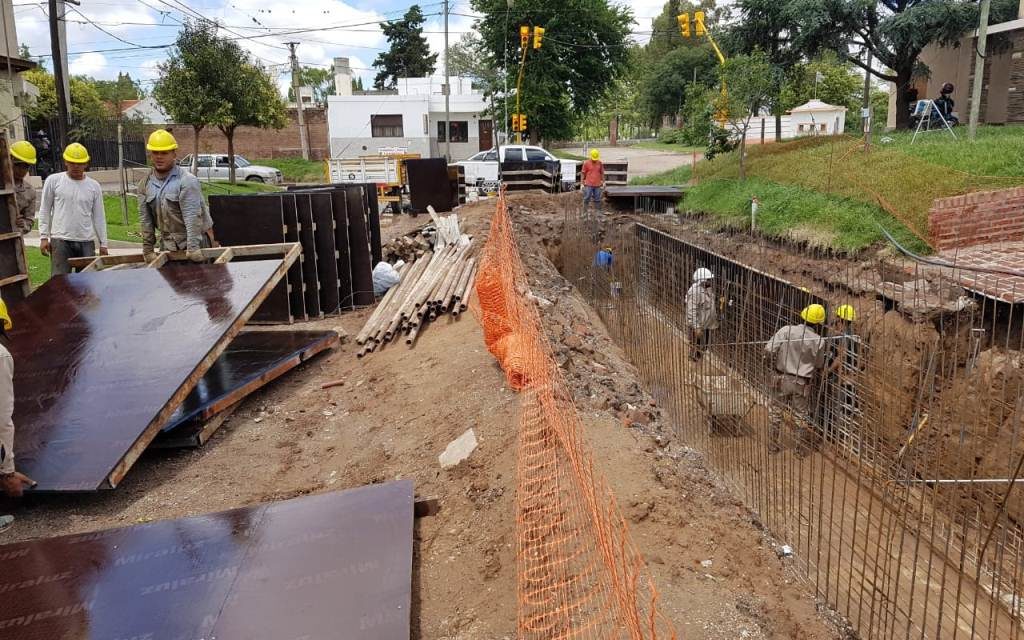 La Provincia ejecuta obras de desagües en Río Cuarto