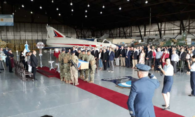 Llegaron a Río Cuarto los restos del capitán Luis Castagnaris