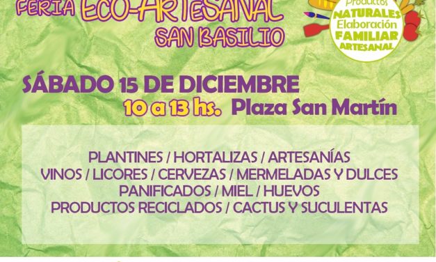 Feria Eco-Artesanal en San Basilio
