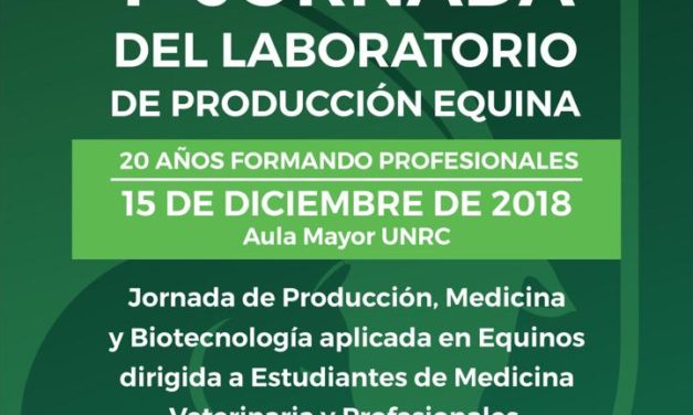 Primeras jornadas del Laboratorio de Producción Equina
