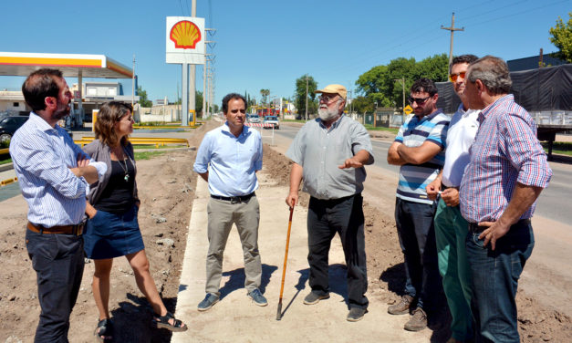 Presupuesto Participativo: avanza la obra de la Ciclovía Sur