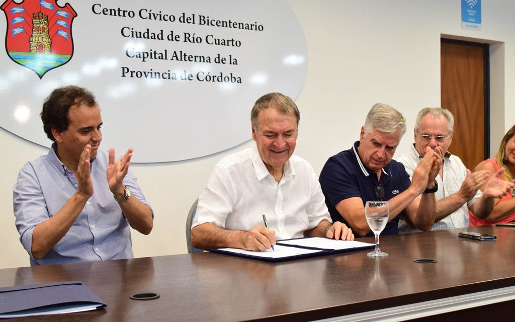 $116 millones para ejecutar red domiciliaria de cloacas en Río Cuarto