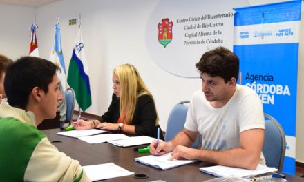 Tutores Pares: comenzaron las entrevistas en Río Cuarto