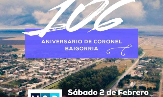 106°Aniversario de Coronel Baigorria