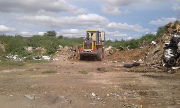 Saneamiento del basural a cielo abierto de Del Campillo