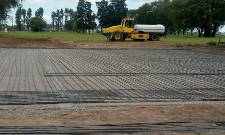 Avanza la obra de red de agua en General Deheza