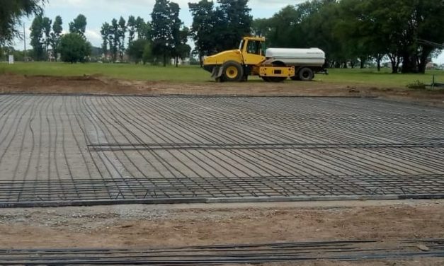 Avanza la obra de red de agua en General Deheza