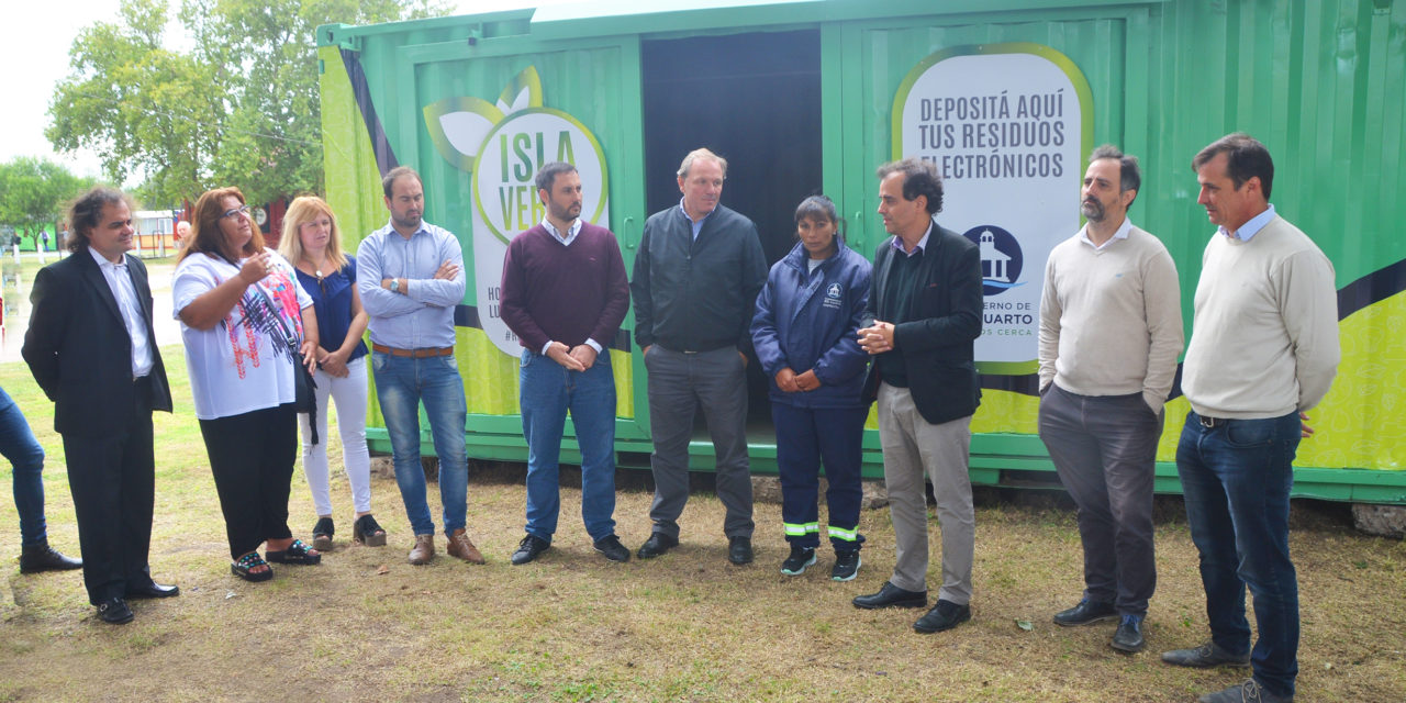 Primer contenedor para residuos electrónicos en Río Cuarto