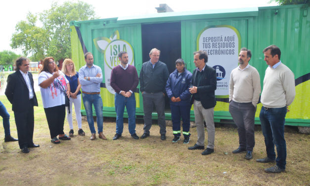 Primer contenedor para residuos electrónicos en Río Cuarto