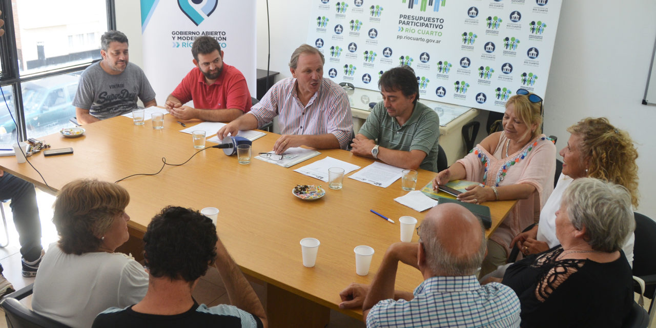 Se firmaron convenios para las primeras obras del Presupuesto Participativo
