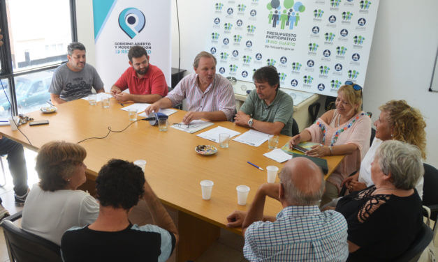 Se firmaron convenios para las primeras obras del Presupuesto Participativo