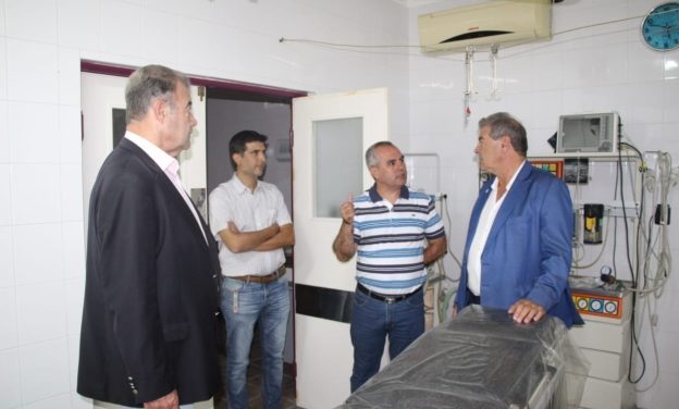 Ambulancias y aportes para Roque Sáenz Peña y Unión