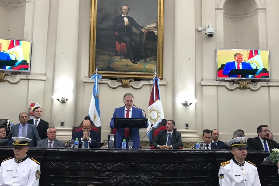 Schiaretti abrió las sesiones legislativas