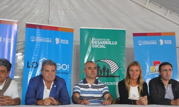 Serrano: la Provincia entregó 208 terrenos