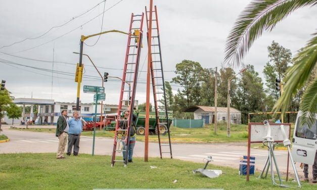 Villa Huidobro: El Municipio adquirió 4 cámaras de vigilancia 360º