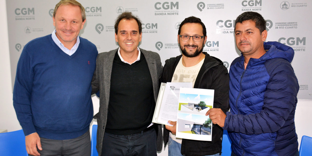 Llamosas visitó el CGM Banda Norte a una semana de su inauguración