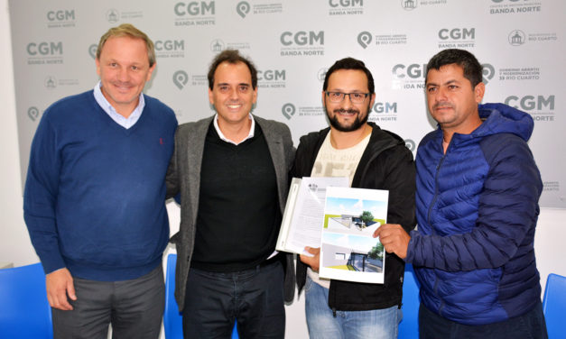 Llamosas visitó el CGM Banda Norte a una semana de su inauguración