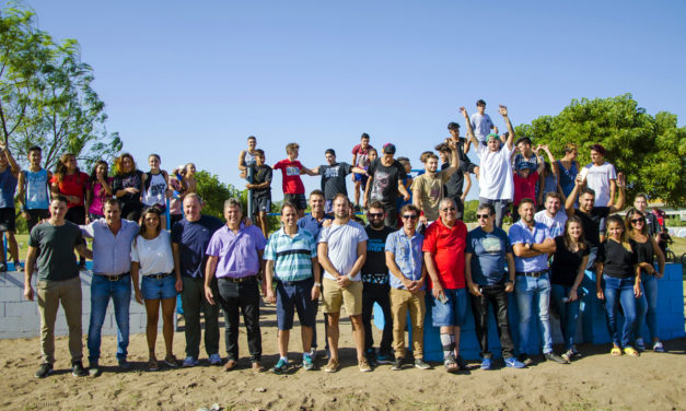 Se inauguró el primer Parkour Park en Río Cuarto