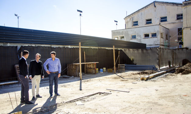El Intendente Llamosas recorrió las obras en el Centro 11
