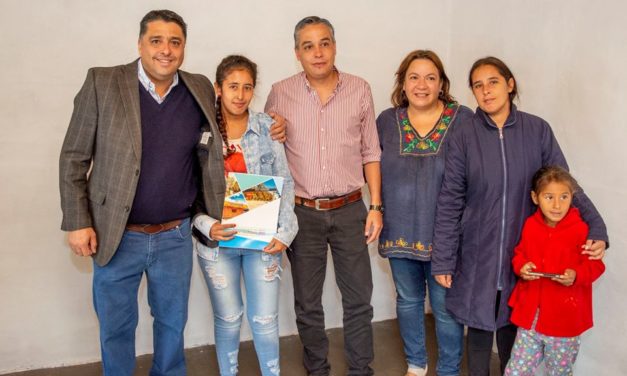 Villa Huidobro: se entregó la vivienda n° 84