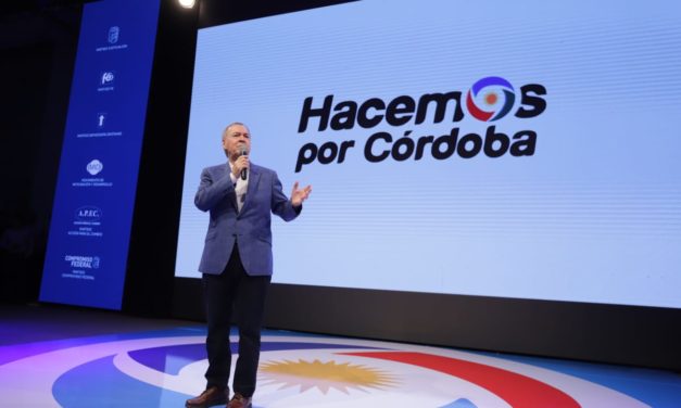 Presentaron «Hacemos por Córdoba» en un acto encabezado por Juan Schiaretti