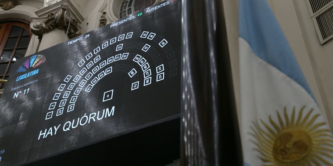 Unicameral: se realizó la 11º Sesión Ordinaria