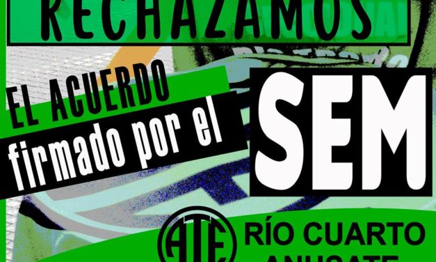 ATE rechaza la firma de acuerdo salarial del SEM