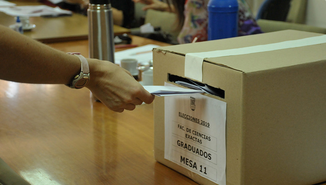 Hasta las 18 se extiende la votación para elegir rector y vicerrector de la UNRC