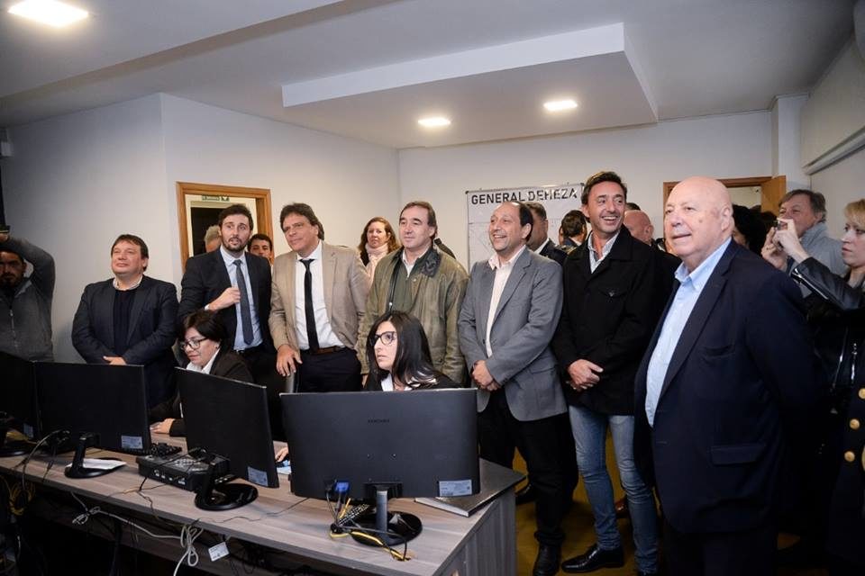 Se inauguró el Centro de Operaciones y Monitoreo de General Deheza