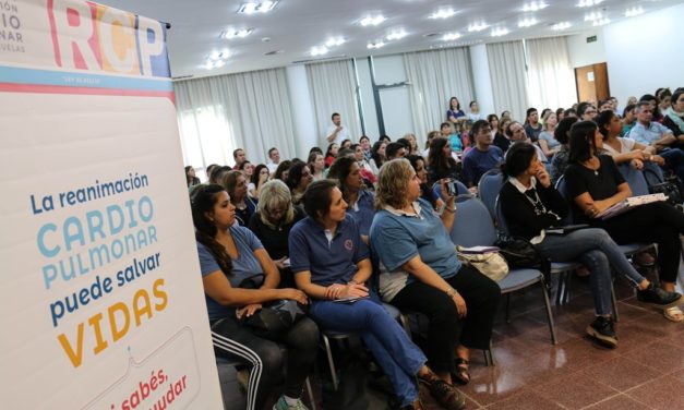 Docentes del sur provincial se capacitaron en técnicas de RCP