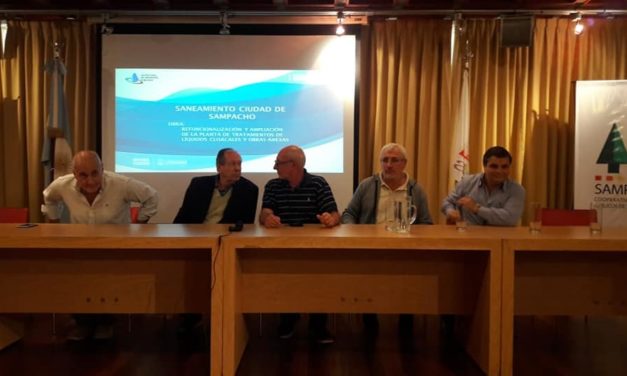 Sampacho: proyectan ampliar la planta cloacal
