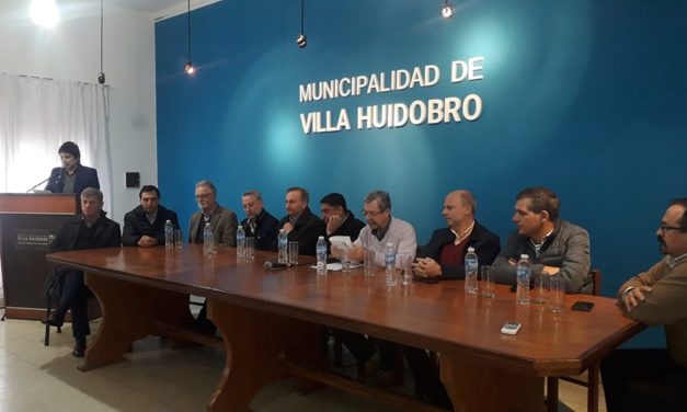 Se presentó el programa de Parques Industriales en Villa Huidobro