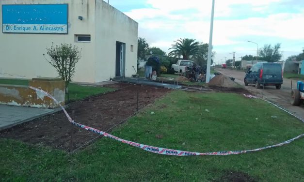 Buchardo: continua la refacción del Hospital
