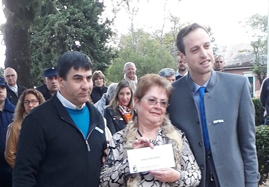 Bulnes: entrega de subsidio a la Biblioteca Popular Manuel Belgrano