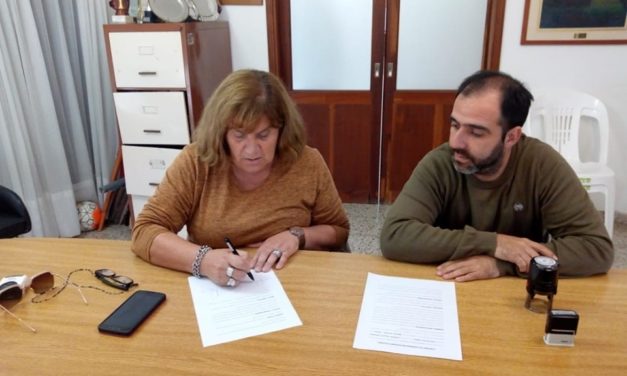 Carnerillo: firma de convenio de cooperación institucional