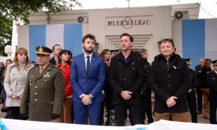 General Deheza se vistió de celeste y blanco