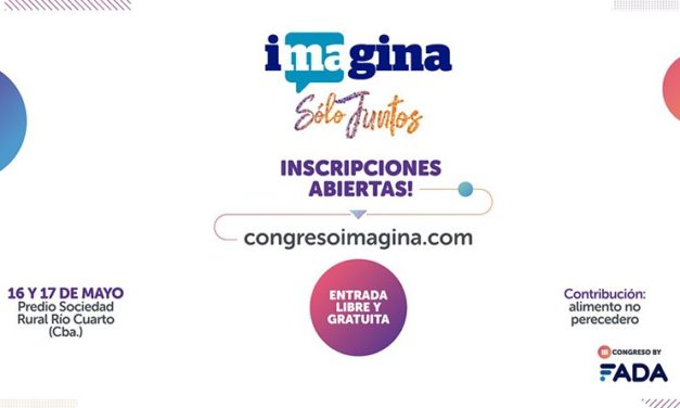 Se realizará el III Congreso de FADA: “Imagina, Sólo Juntos” en Río Cuarto