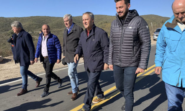 Quedó inaugurada la ruta que une Embalse y el dique Segunda Usina