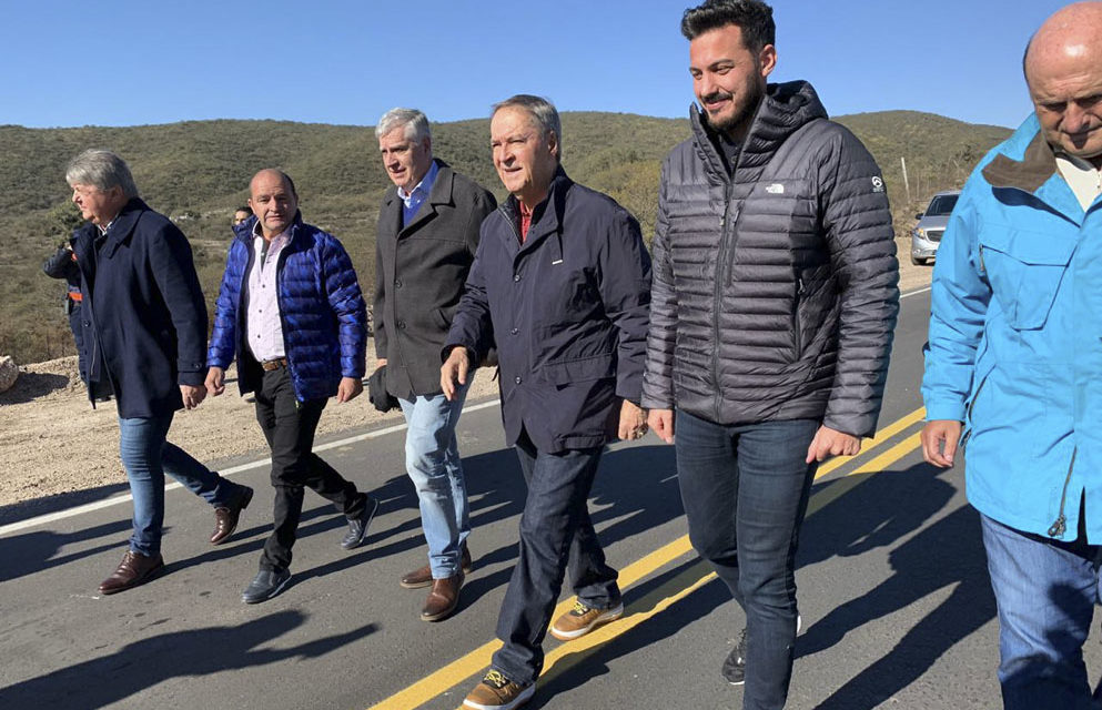 Quedó inaugurada la ruta que une Embalse y el dique Segunda Usina